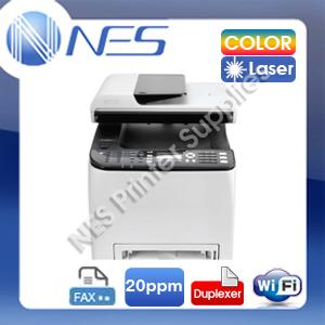 Ricoh SPC-250SF 4-in-1 Wireless Network Color Laser Multifunction Printer+FAX+Auto Duplex